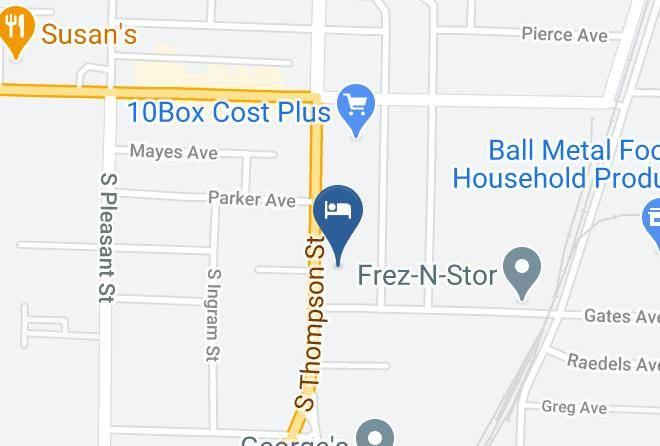 Scottish Inns & Suites Springdale Ar Map