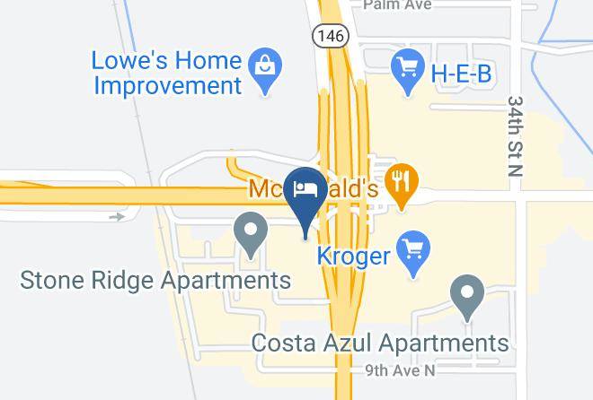Galveston - Scottish Inns & Suites Texas City Tx Maps