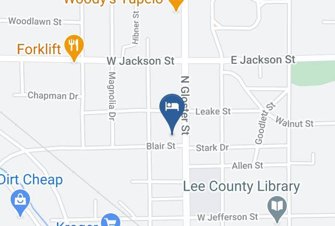 Lee - Scottish Inns Tupelo Ms Maps