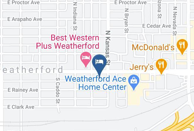 Custer - Scottish Inns Weatherford Ok Maps