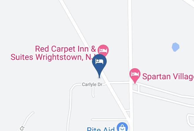 Burlington - Scottish Inns Wrightstown Nj Maps