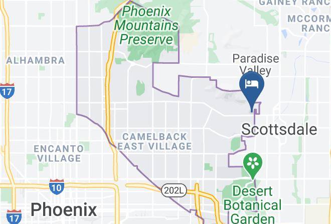 Maricopa - Scottsdale Camelback Resort Maps
