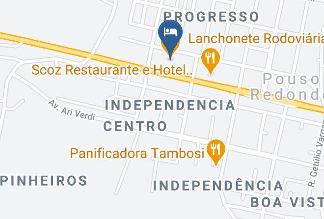 Pouso Redondo - Scoz Restaurante E Hotel Maps