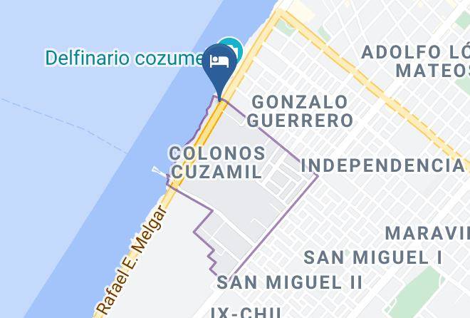 Cozumel - Scuba Club Maps