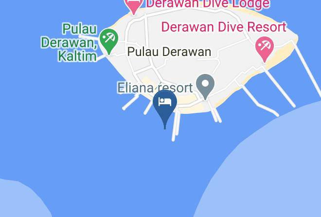 Berau Regency - Scuba Junkie Maps