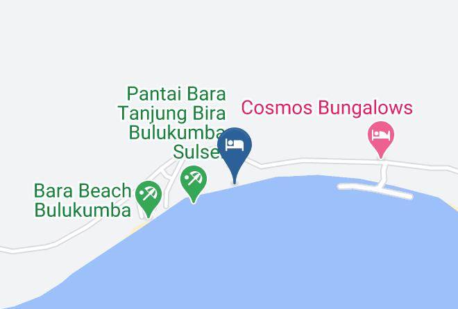Bulukumba Regency - Scuba Republic Beach Bungalows Maps