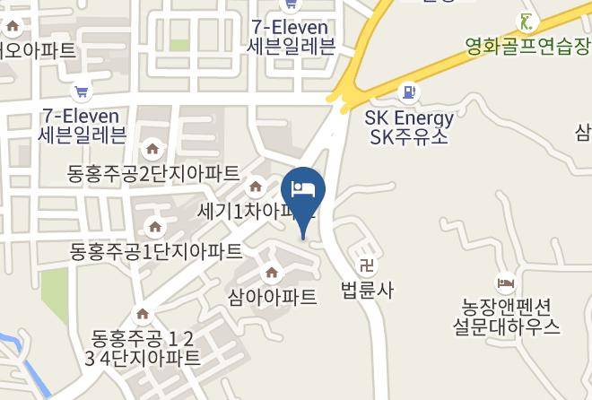 Scuba Story Guesthouse Map - Jejudo - Seogwiposi