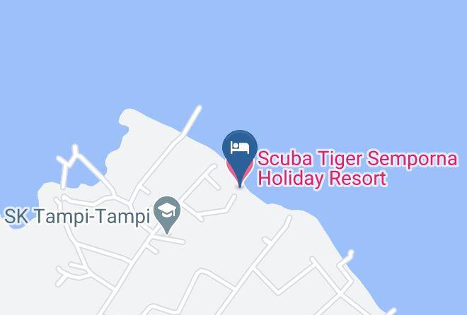 Bahagian Tawau - Scuba Tiger Semporna Holiday Resort Maps