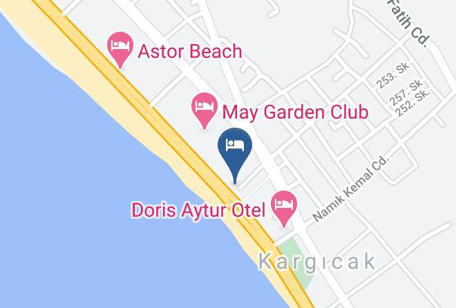 Alanya - Scylax Family Club All Inclusive Maps