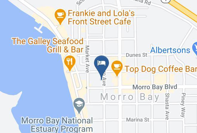 San Luis Obispo - Sea Air Inn & Suites Downtown Morro Bay Maps