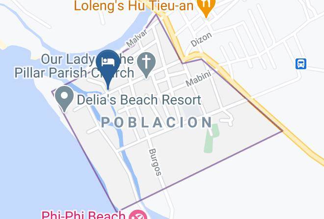 Bataan - Sea And River View Resort And Hotel Maps
