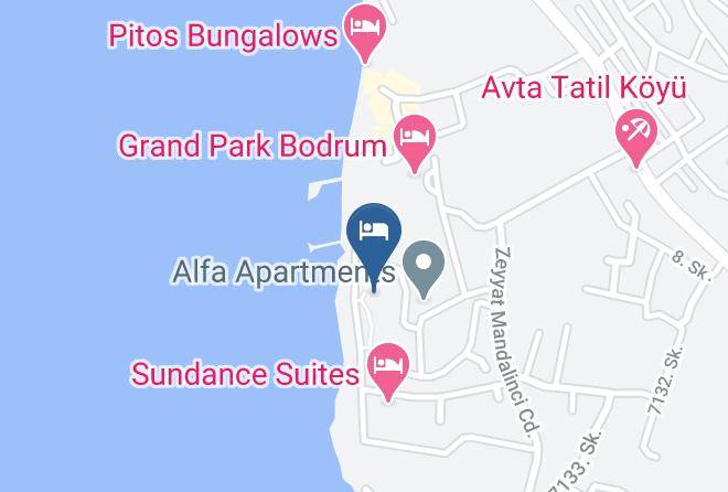 Bodrum - Sea & You Luxury Beach Maps