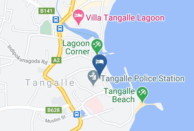 Galle - Sea Avenue Eco Garden Maps