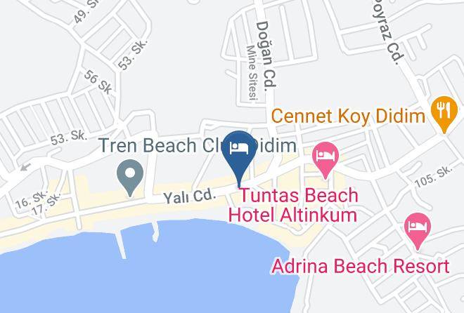 Didim - Sea Bird Spa & Beach Hotel Maps