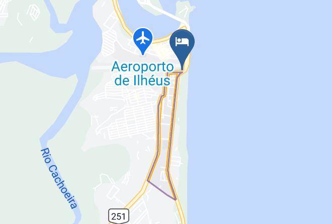 Ilheus - Pousada Brisa Mar Maps