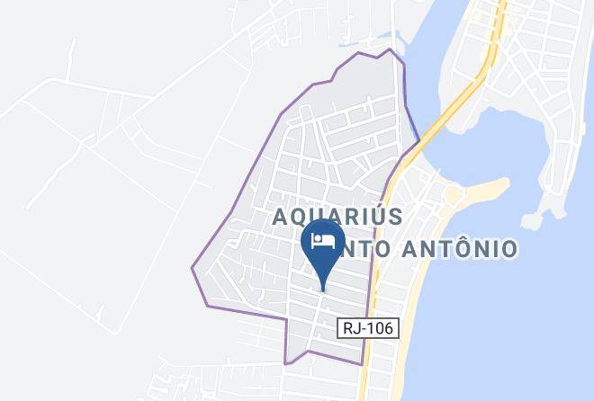 Cabo Frio - Pousada Brisamar Maps