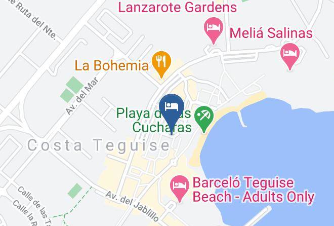 Las Palmas - Sea Breeze Lanzarote Retreats Maps