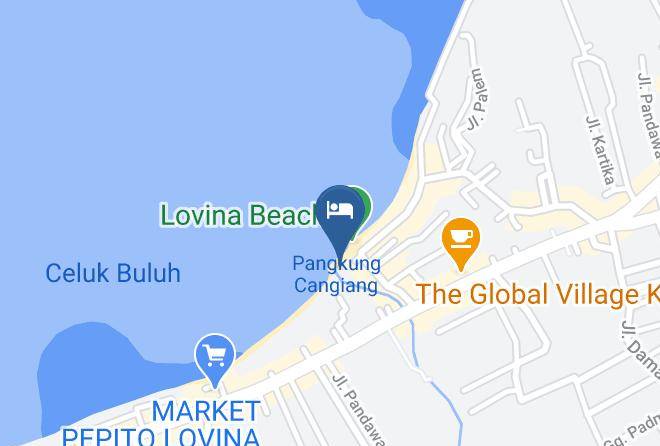 Buleleng Regency - Sea Breeze Lovina Maps