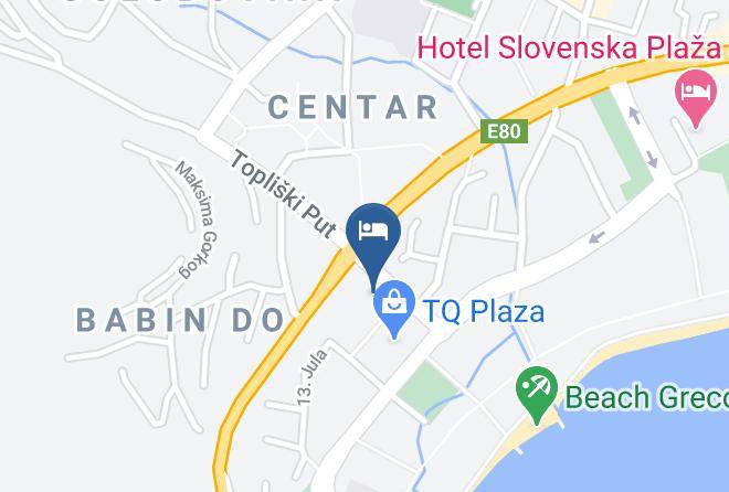 Budva - Sea Breeze Lux Maps