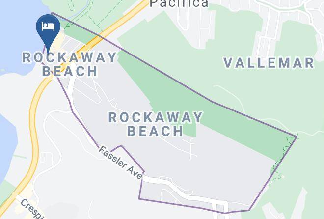 San Mateo - Sea Breeze Motel Maps