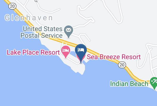 Lake - Sea Breeze Resort Maps