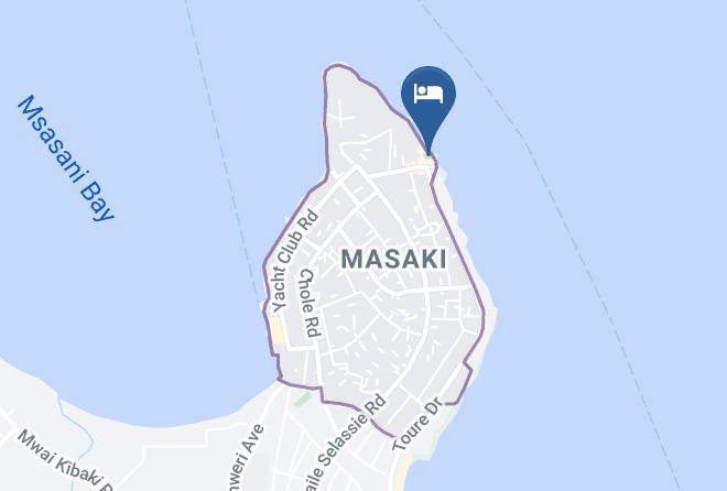 Kinondoni - Sea Cliff Hotel Maps