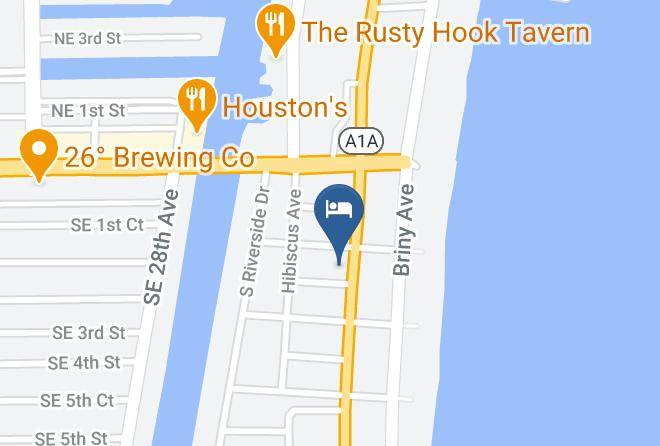 Broward - Sea Cove Resort Motel Maps