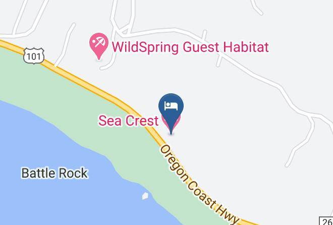 Curry - Sea Crest Motel Maps