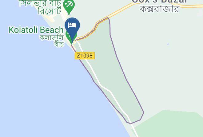 Chittagong - Hotel Sea Crown Maps