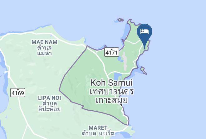 Amphoe Ko Samui - Sea Dance Resort Maps