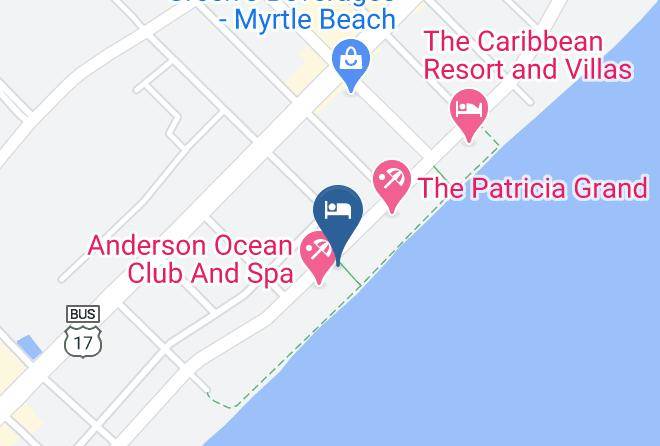 Sea Dip Motel & Condos Map