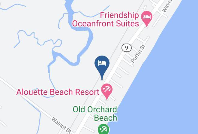 York - Sea Drift Motel Maps