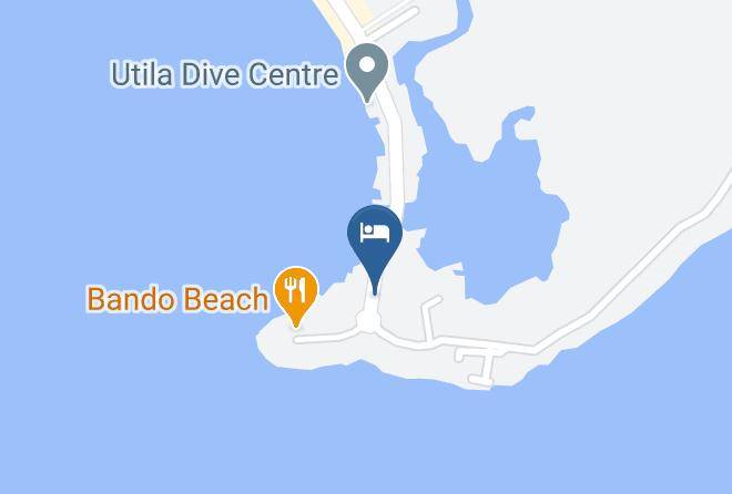 Utila - Sea Eye Hotel Maps