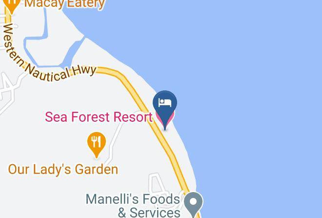 Negros Oriental - Sea Forest Resort Maps