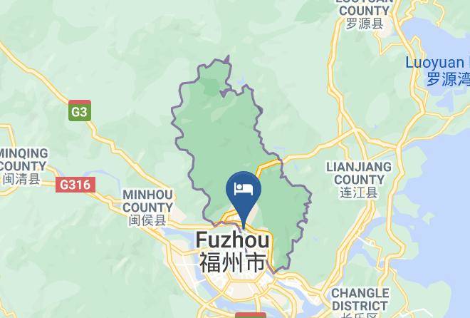 Fuzhou - Sea Friends Hotel Fuzhou Railway Station Maps