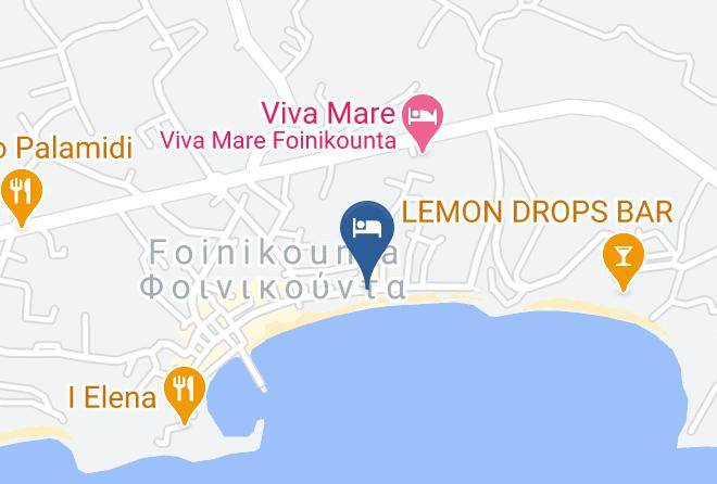 Sea Front Finikounta Map