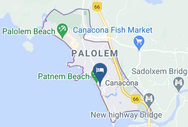 Canacona - Sea Front Beach Huts Patnem Maps
