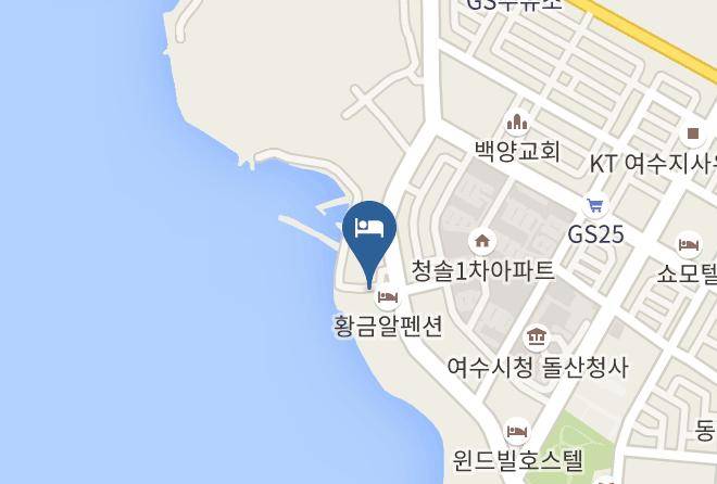 Yeosusi - Sea Garden Bed And Breakfast Maps