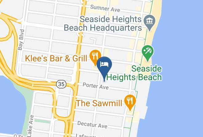 Ocean - Sea Garden Motel Maps