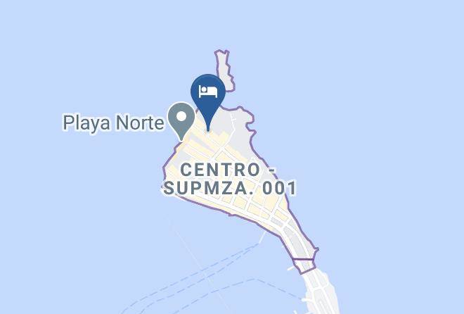 Isla Mujeres - Sea Hawk Divers Maps