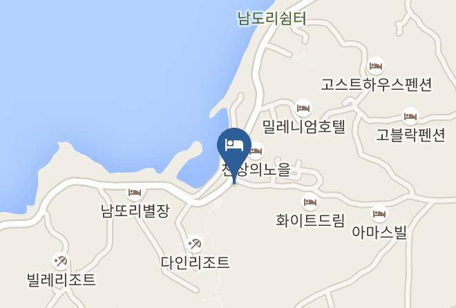 Jejusi - Sea & Hill Spa Pension Maps