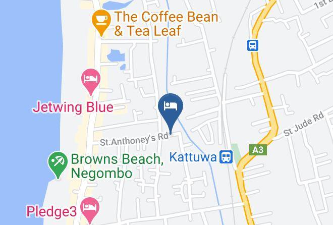 Colombo - Sea Horse Hotel Maps