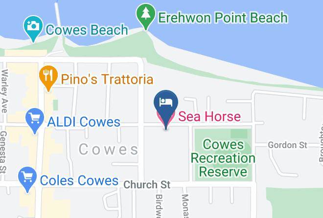 Bass Coast - Sea Horse Motel Maps