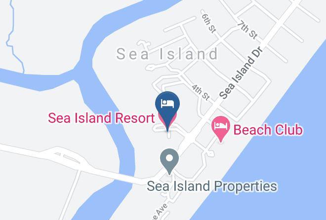 Glynn - Sea Island Resort Maps