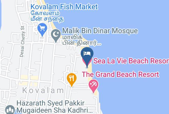 Chennai - Sea La Vie Beach Resort Maps