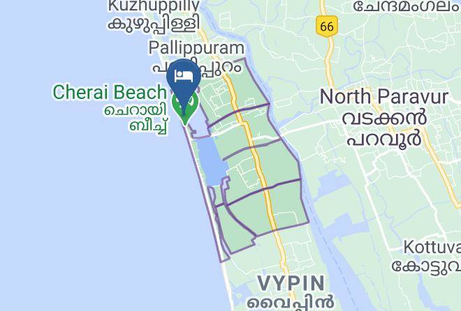 Kochi - Sealagoon Health Resort Maps
