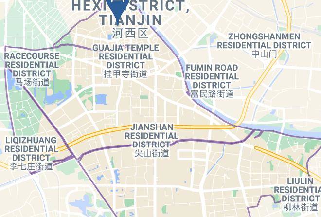 Hexi District - Sea Lake Hotel Maps