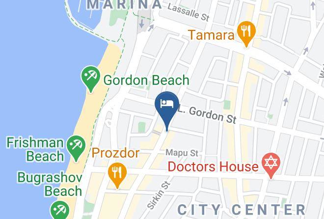Tel Aviv Yafo - Sea Land Suites Maps