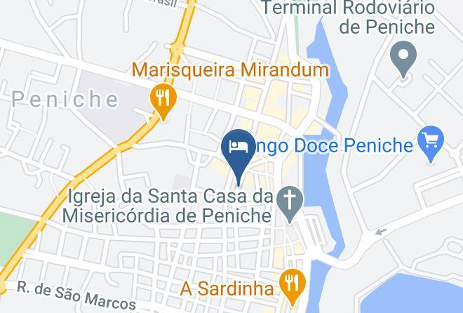 Pillows Peniche B&b Map