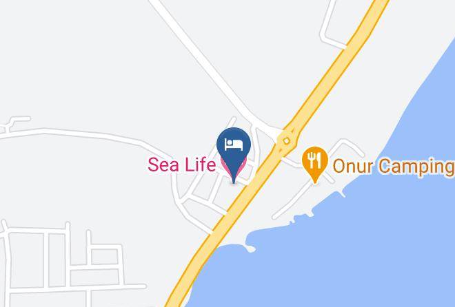 Iskele - Sea Life Hotel Maps